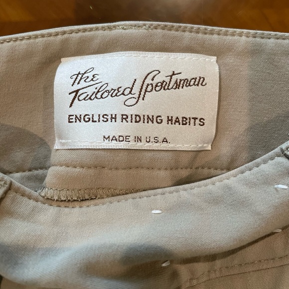 The Tailored Sportsman English Riding Habits Girl’s Equestrian Breech size 12/14 - Picture 9 of 13